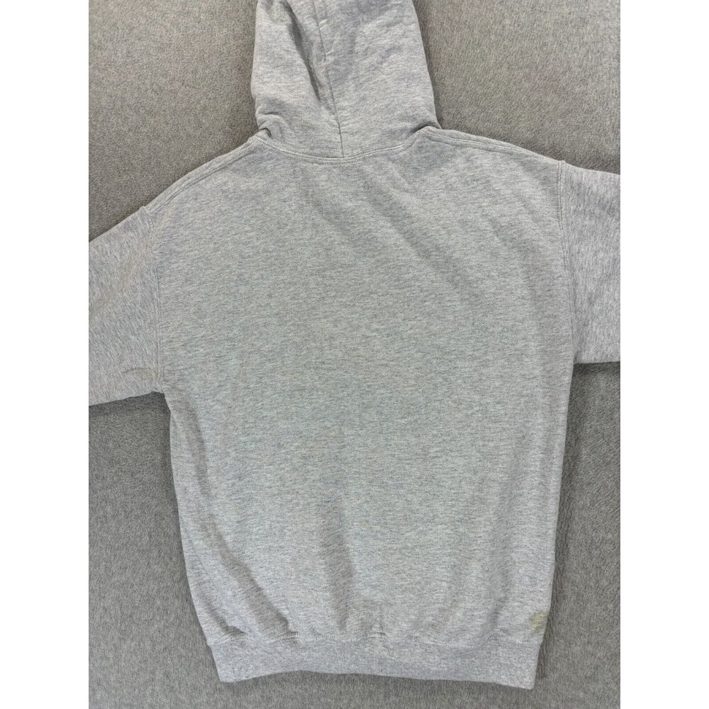Indiana Hoosiers Campus Hoodie Sweatshirt (Men's Medium) Gray - Picture 10 of 10